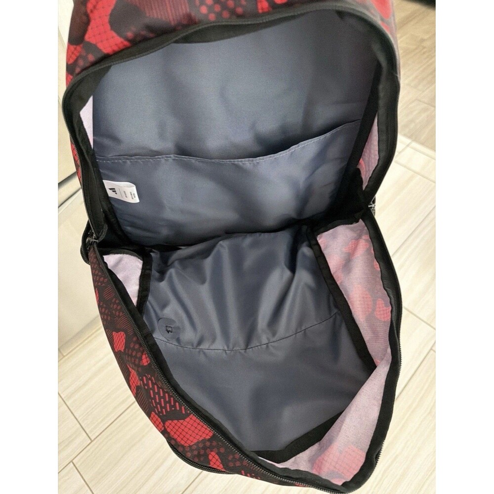 Adidas Fundare Backpack LAPTOP RED CAMO BLACK One Size - Picture 4 of 4
